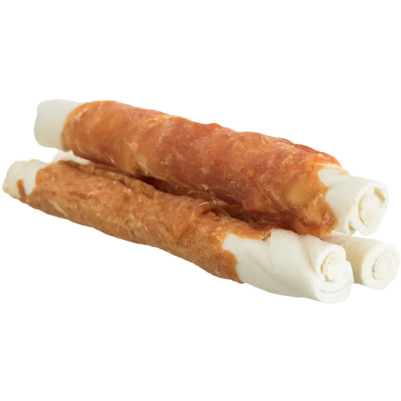 Ověřený TRIXIE DENTAfun-tyčinka svázaná kuřecím masem 3ks, 17cm/140g
