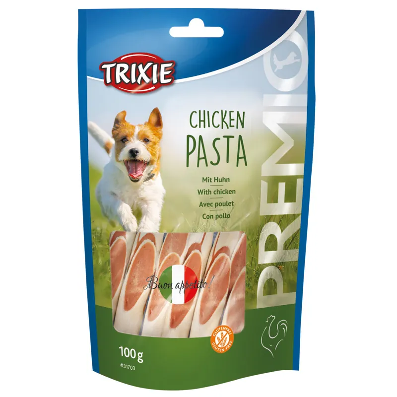Vysoce Kvalitní TRIXIE Premio CHICKEN PASTA light - kuřecí penne 100g