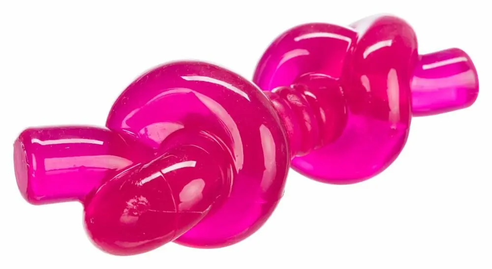 Rychlé Dodání TRIXIE Bungee Knot, dvojuzel, extrapružná a odolná TPR, 17cm - DOPRODEJ