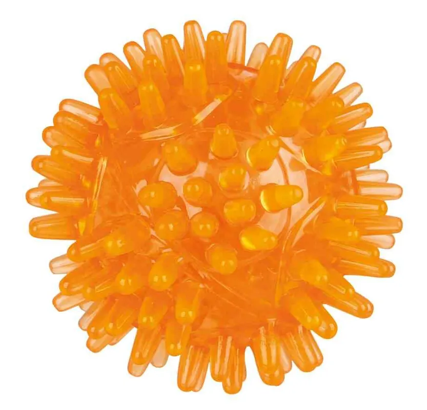 Zlevněný TRIXIE Svítící ježatý míček, termoplastová guma (TPR) 5 cm (RP 2,10 Kč)