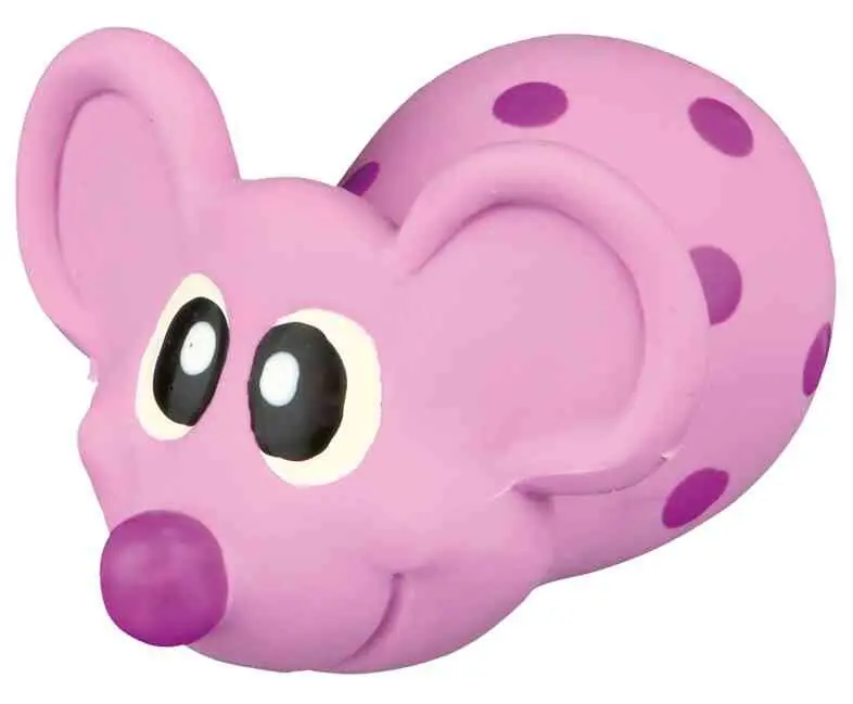 TRIXIE Latexová myška různé barvy, plněná 8 cm Novinka