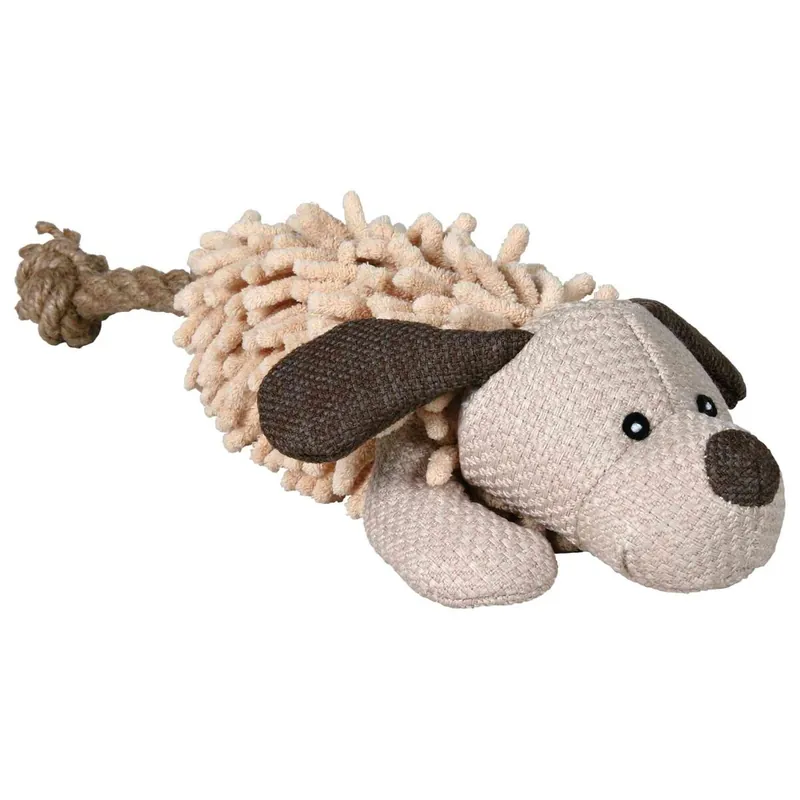 Must-Have TRIXIE Plyšový pes s ocasem z lana 30 cm