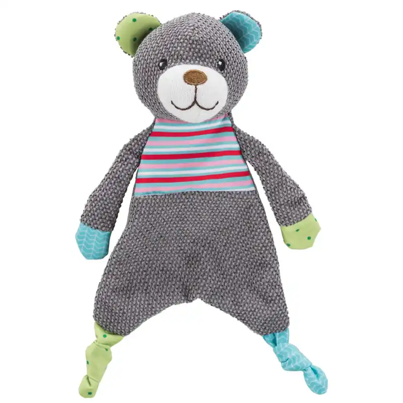 Novinka TRIXIE JUNIOR plyšový medvídek s šustící fólií, 28 cm