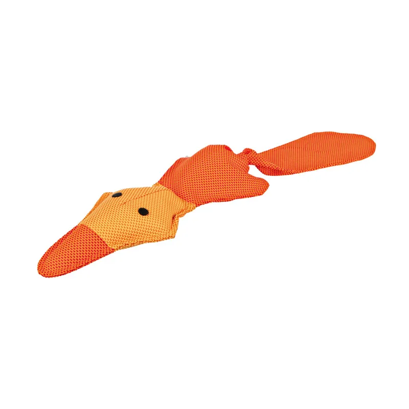 Autentický TRIXIE Plovoucí oranžová kačena se zvukem 50 cm