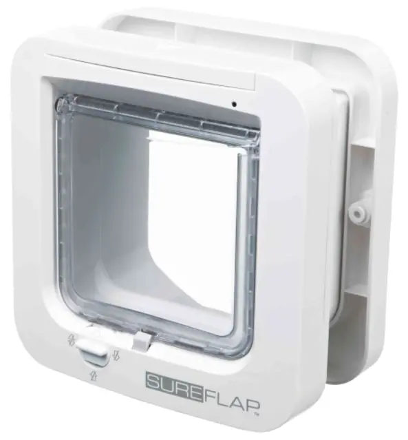 TRIXIE SureFlap 4-cestná dvířka na mikročip 21 x 21 cm - bílé (RP 2,90 Kč) Jen Po Omezenou Doba