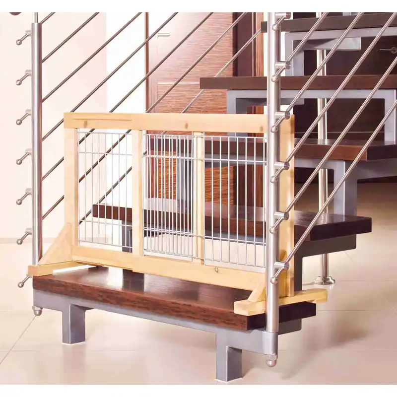 TRIXIE Posuvná bariéra pro štěňata a malé psy 63-108x50x31 cm Akční Nabídka