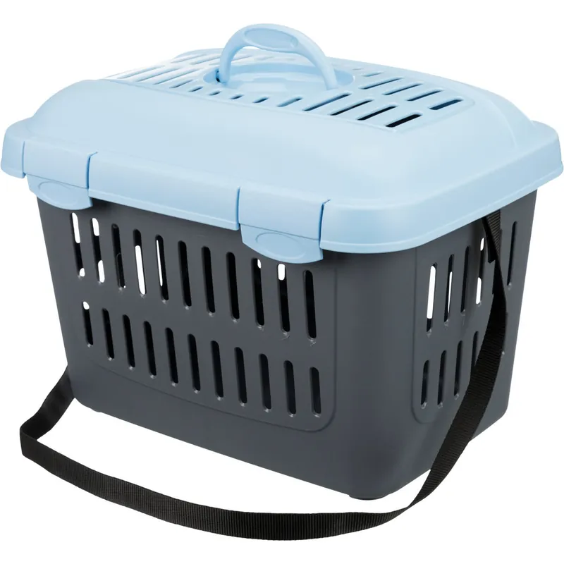 TRIXIE Transportní box MIDI CAPRI 44x33x32cm max.do 5kg , - modro/šedá Časově Omezené