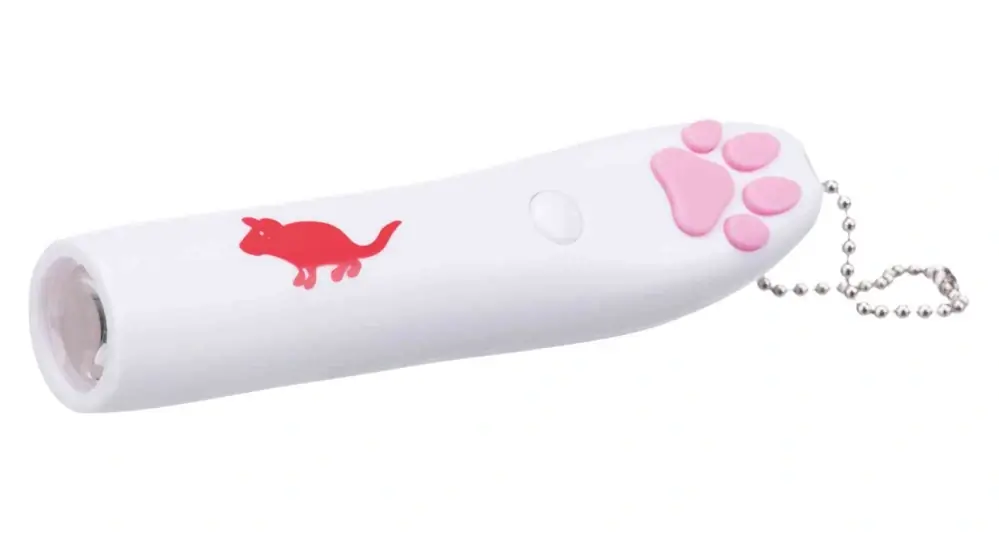 Výprodej TRIXIE LED ukazatel motiv myš, na baterie,povzbuzení instinktu 11cm (RP 2,10 Kč)