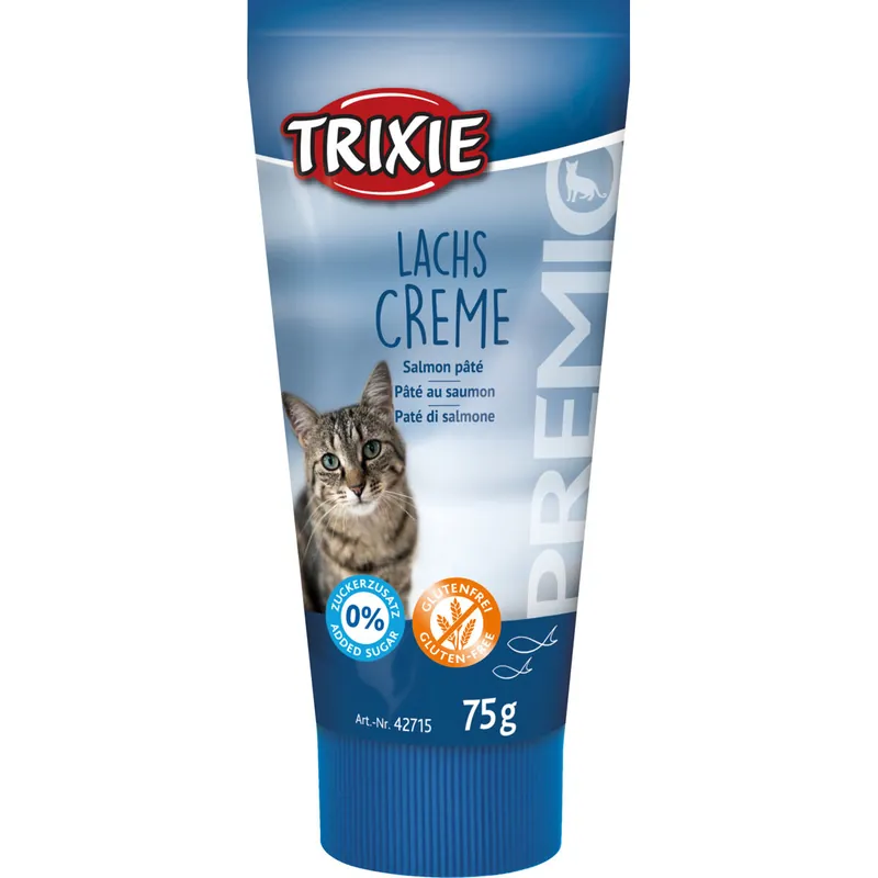 Expresní Doručení TRIXIE Premio LACHSCREAM - paštika z lososa pro kočky 75g