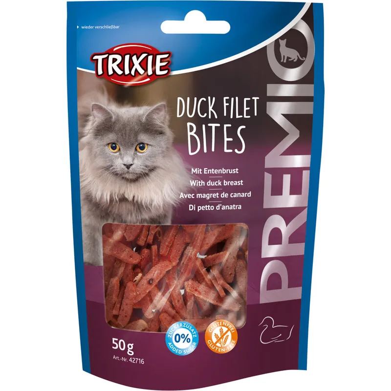 TRIXIE Premio DUCK FILET BITES - kousky kachních prsíček 50 g Super Cena