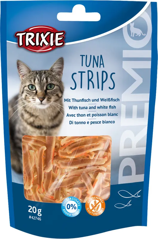 Akční Cena TRIXIE PREMIO Tuna Strips - pásky s tuňákem, 20g