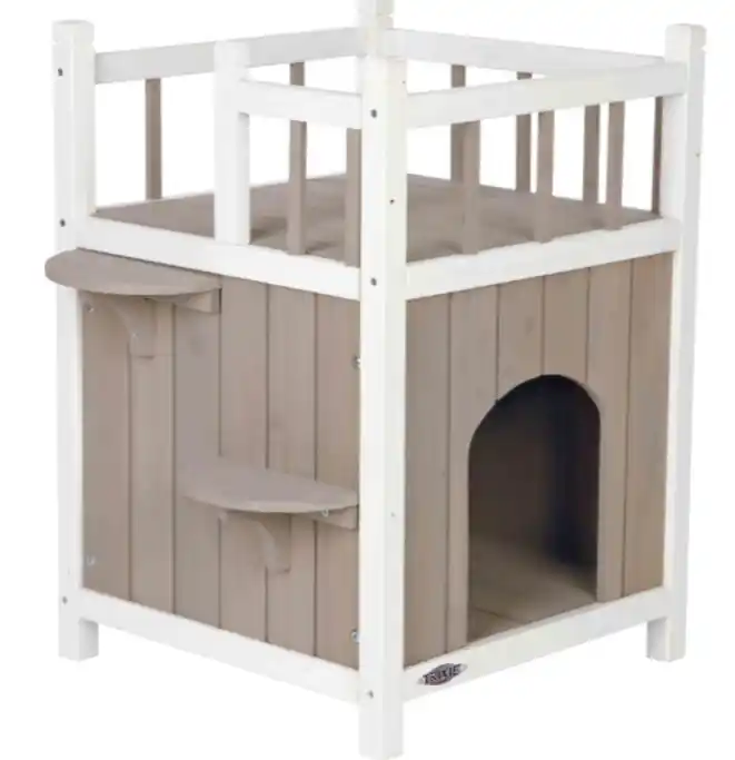 TRIXIE Natura kočičí domek s balkónem 45x65x45cm Must-Have