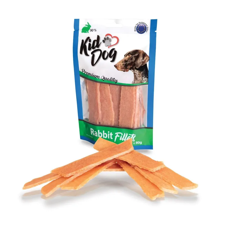 Akce KIDDOG králičí filetované masíčko 80 g