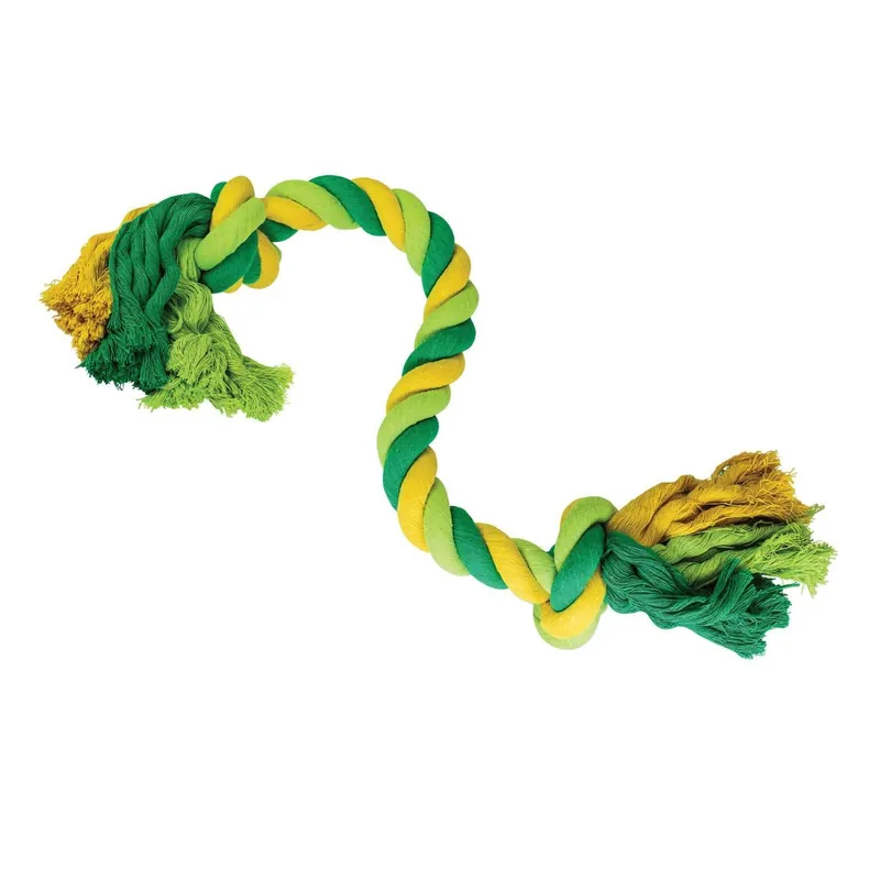 Autentický Uzel HipHop bavlněný 2 knoty limetková, zelená 100cm, 1000g