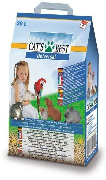 Cats Best UNIVERSAL 20 L / 11 kg - pelety Přímo Od Výrobce