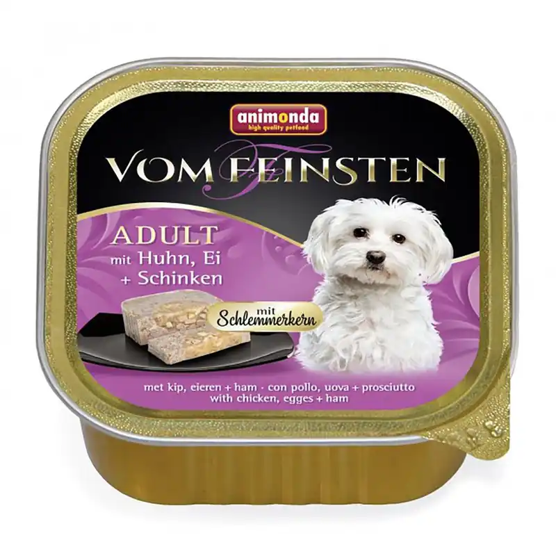 Akční Cena V.Feinsten CORE kuřecí, vejce + šunka pro psy 150g