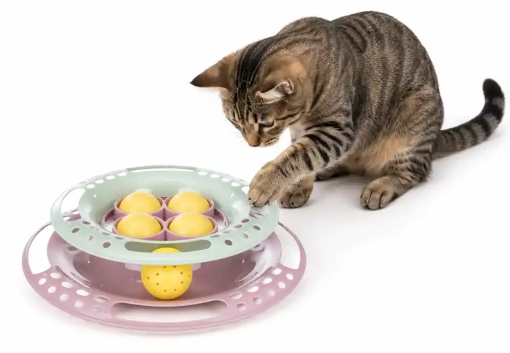 Akční Cena TRIXIE JUNIOR hračka kruh s míčky pro koťata 24 cm