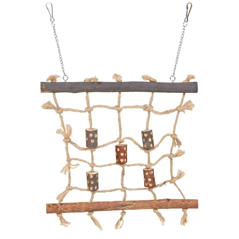 TRIXIE Natural Living - šplhací stěna čtverec závěsný 27 x 24 cm Nakupujte Hned