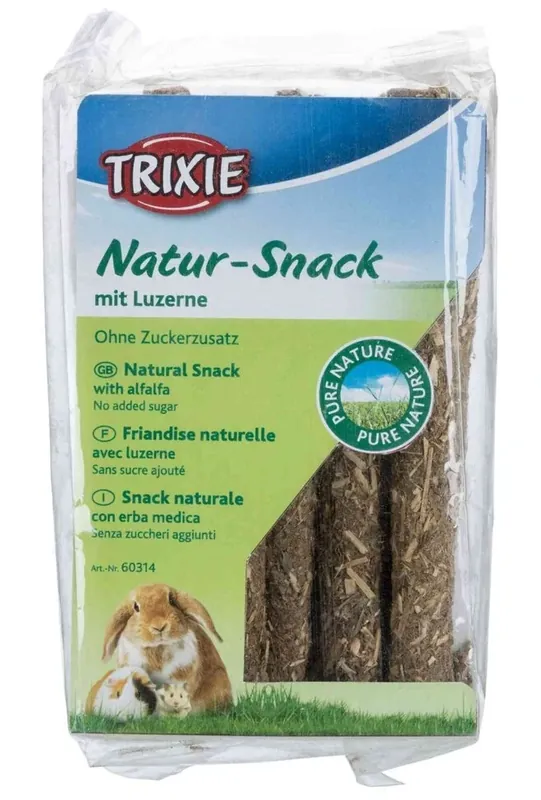 Nejlepší Volba TRIXIE Alfalfa sticks - tyčinky s vojtěškou 70 g