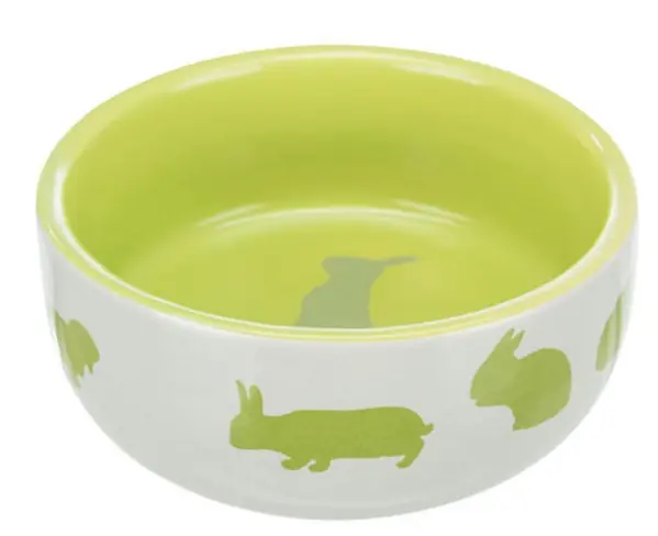 Vrácení Zdarma TRIXIE Keramická miska pro králíky barevná 250 ml/11 cm