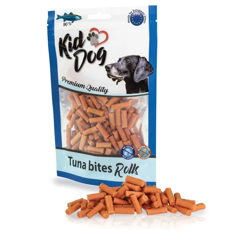 Výprodej KIDDOG tuňákové válečky 80 g