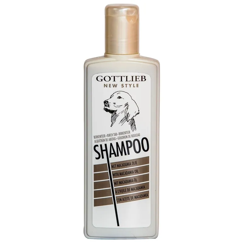 Nejlepší Volba Gottlieb Berkenteer šampon 300 ml - březový s makadamovým olejem