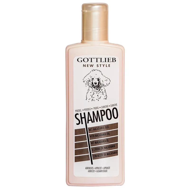 Objednat Nyní Gottlieb Pudel šampon 300ml-pro pudly aprikot s makadam.olej