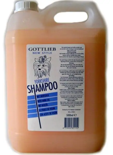 Originální Gottlieb Yorkshire šampon 5 l - s makadamovým olejem