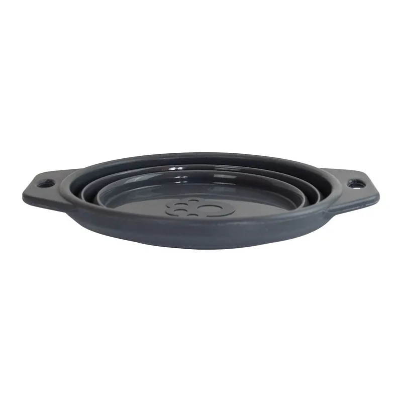 Cestovní skládací miska ze silnostěnného silikonu 0.5l/14.5cm HipHop Tovární Cena