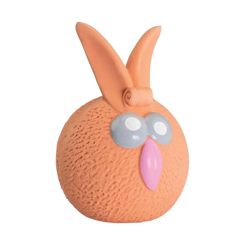 Odeslání Ihned Oranžový míč zajíček se zvukem 5 cm, latex, HipHop