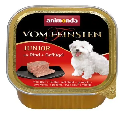 ANIMONDA paštika JUNIOR - hovězí, drůbeží 150g Akční Cena