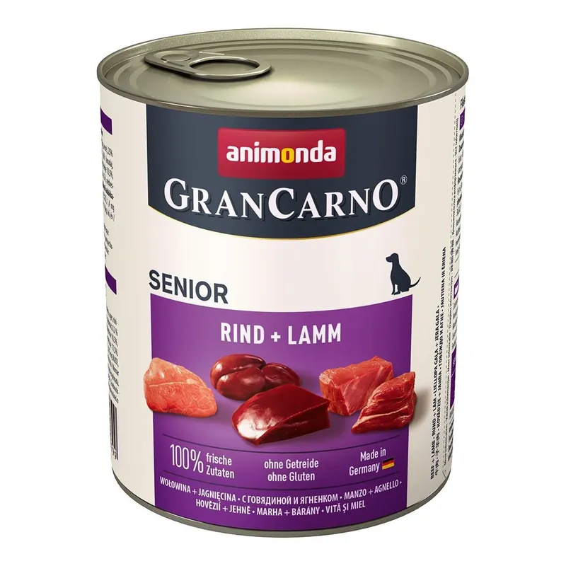 ANIMONDA GRAN CARNO Senior - hovězí, jehněčí 800 g Bezpečná Platba