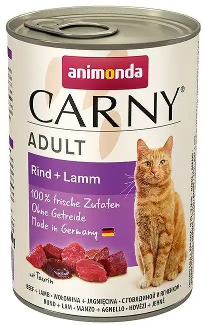 Cenový Hit ANIMONDA konzerva CARNY Adult - hovězí, jehněčí 400g
