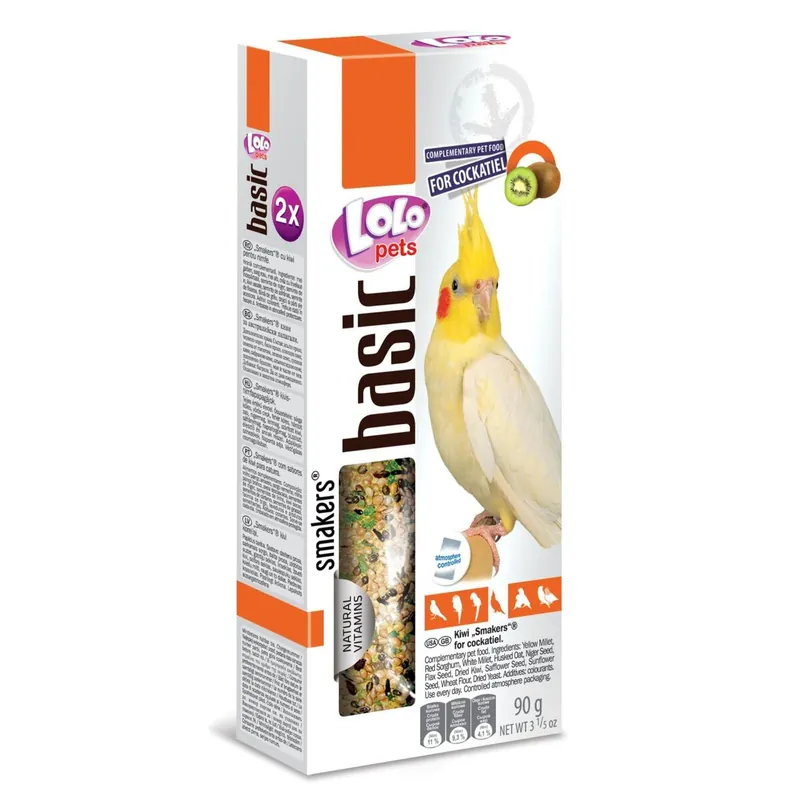 Expresní Doručení LOLO SMAKERS 2 klasy s kiwi pro korely 90 g