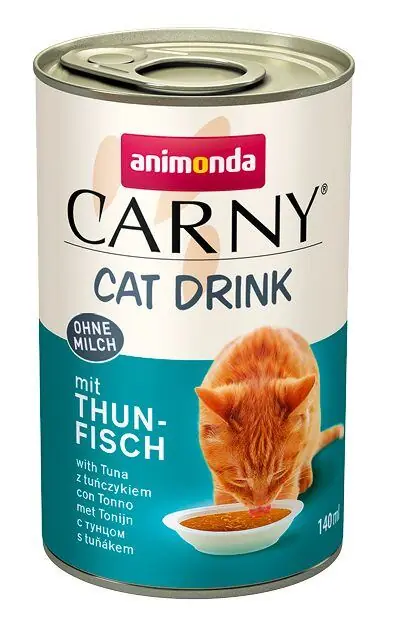 Carny Cat Drink nápoj pro kočky s tuňákem 140 ml Omezená Nabídka