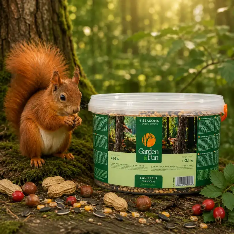 GARDEN FUN krmivo pro veverky 3 L/2,1 kg Poslední Šance