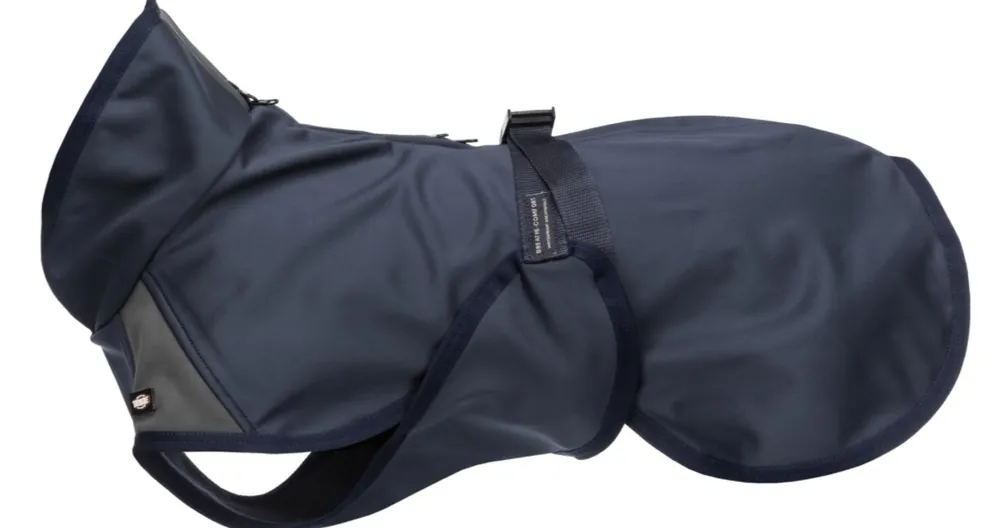 Výhodná Nabídka TRIXIE Softshellová bunda ASTON, S 36cm 30-52cm, tmavomodrá/šedá