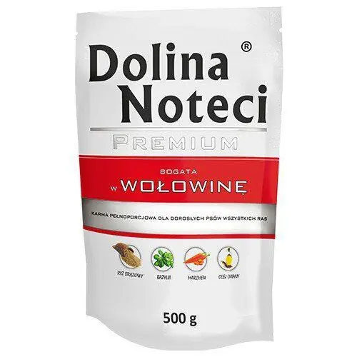 DOLINA NOTECI PREMIUM hovězí kapsička pro psy 500 g Top Prodej