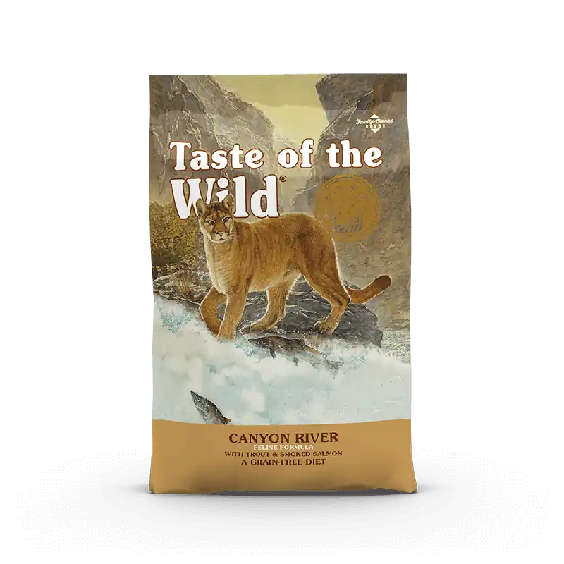 Značkový Taste of the Wild Canyon River Feline 2kg