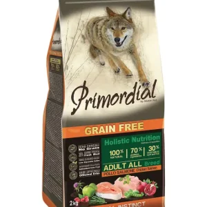 Omezená Nabídka Primordial GF Adult Chicken & Salmon 12 kg