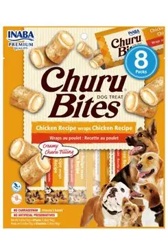 Churu Dog Bites Chicken wraps Chicken 8x12g Výprodej