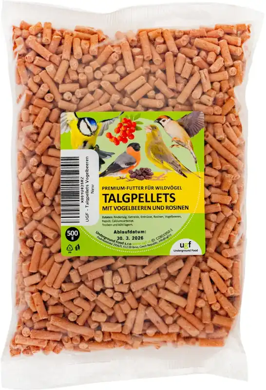 UGF lojové peletky s jeřabinami a rozinkami 500g Odeslání Ihned