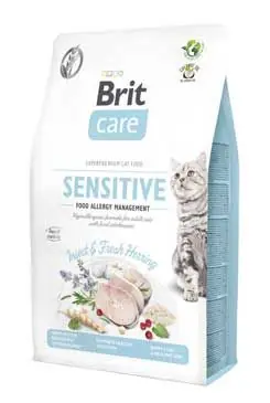 Jen Po Omezenou Doba Brit Care Cat GF Insect. Food Allergy Management 2kg