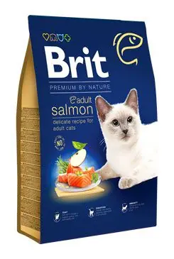 Brit Premium Cat by Nature Adult Salmon 300g Vysoce Kvalitní