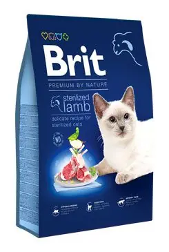 Brit Premium Cat by Nature Sterilized Lamb 8kg Expresní Doručení