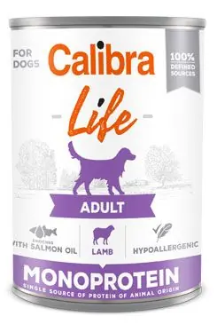 Calibra Dog Life konz.Adult Lamb 400g Vrácení Zdarma