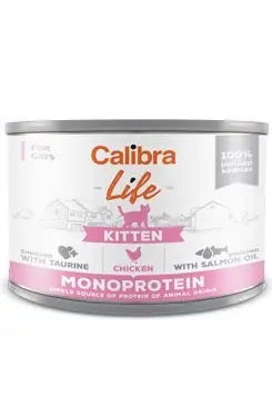 Calibra Cat Life konz.Kitten Chicken 200g Aktuální