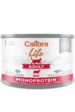 Calibra Cat Life konz.Adult Beef 200g Nová Kolekce