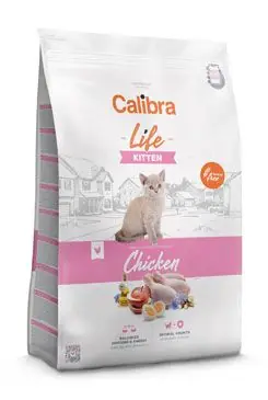Nová Kolekce Calibra Cat Life Kitten Chicken 1,5kg