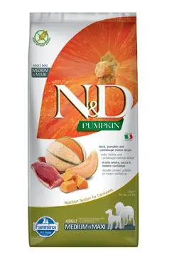 Finální Výprodej N&D Pumpkin DOG Adult M/L Duck & Cantaloupe melon 12kg